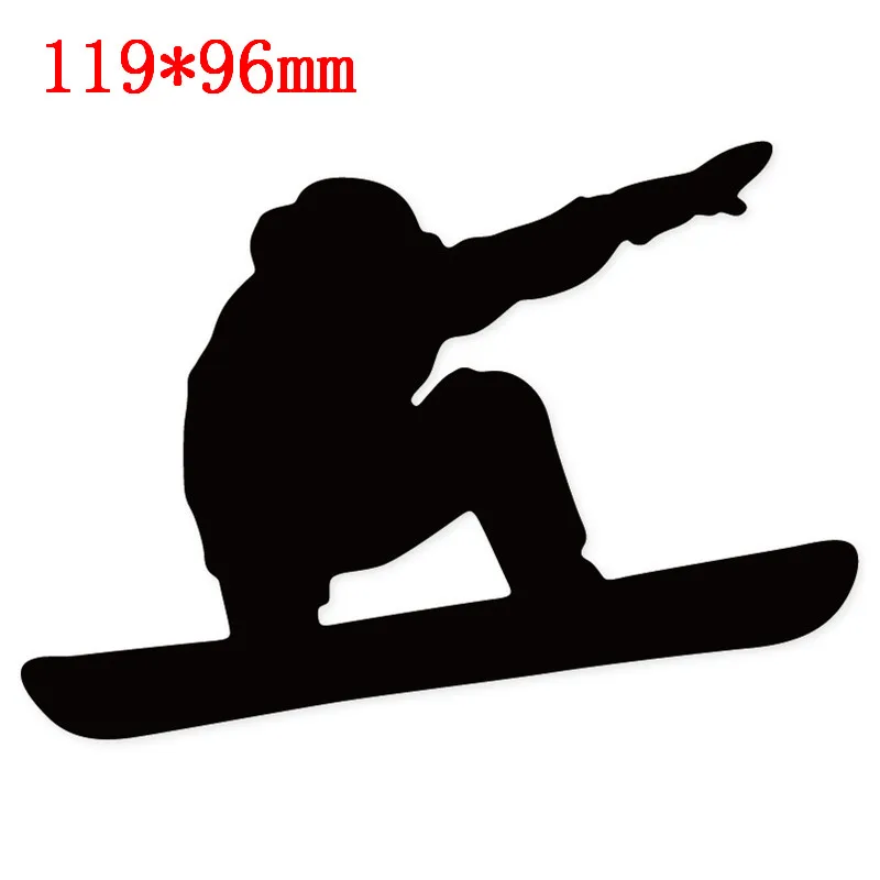 2020 счастливые лыжники рамка металлические трафареты для пресс-формы DIY