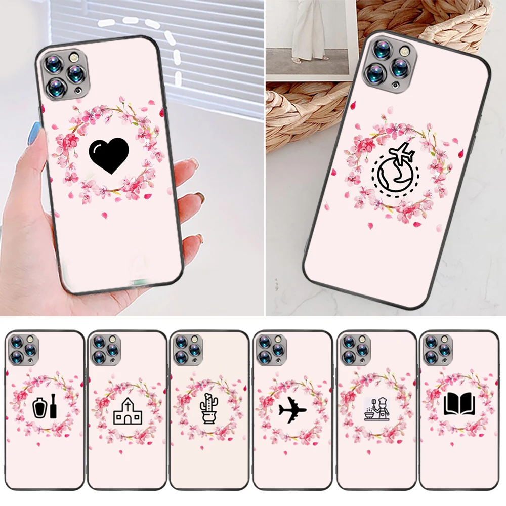

Message Guitar Blackjack Friend Phone Case For iPhone 6 6S 7 8 Plus X XS XR 11 12 Pro MAX SE 2020 Soft TPU Cases Coque Funda