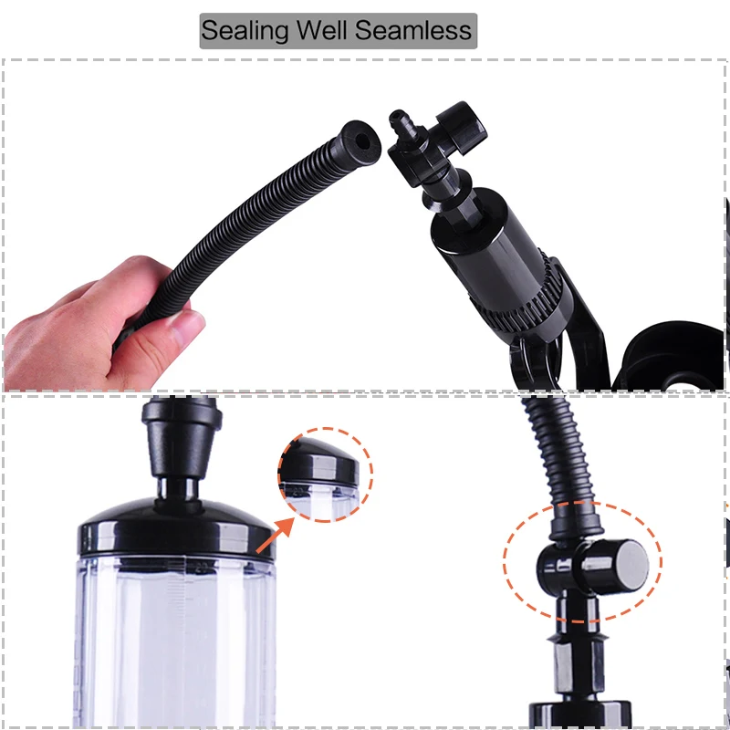 Male Penis Vacuum Pump Enlargement Extension Machine Vibrator Extender Powerful Enlarger Sex Toys for Men |