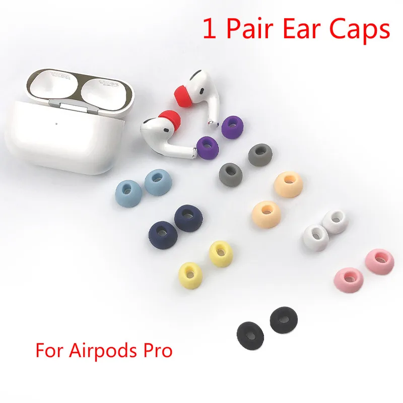 1 пара Mulit Стиль Мягкие Силиконовые амбушюры чехол для наушников iPhone Airpods Pro 3