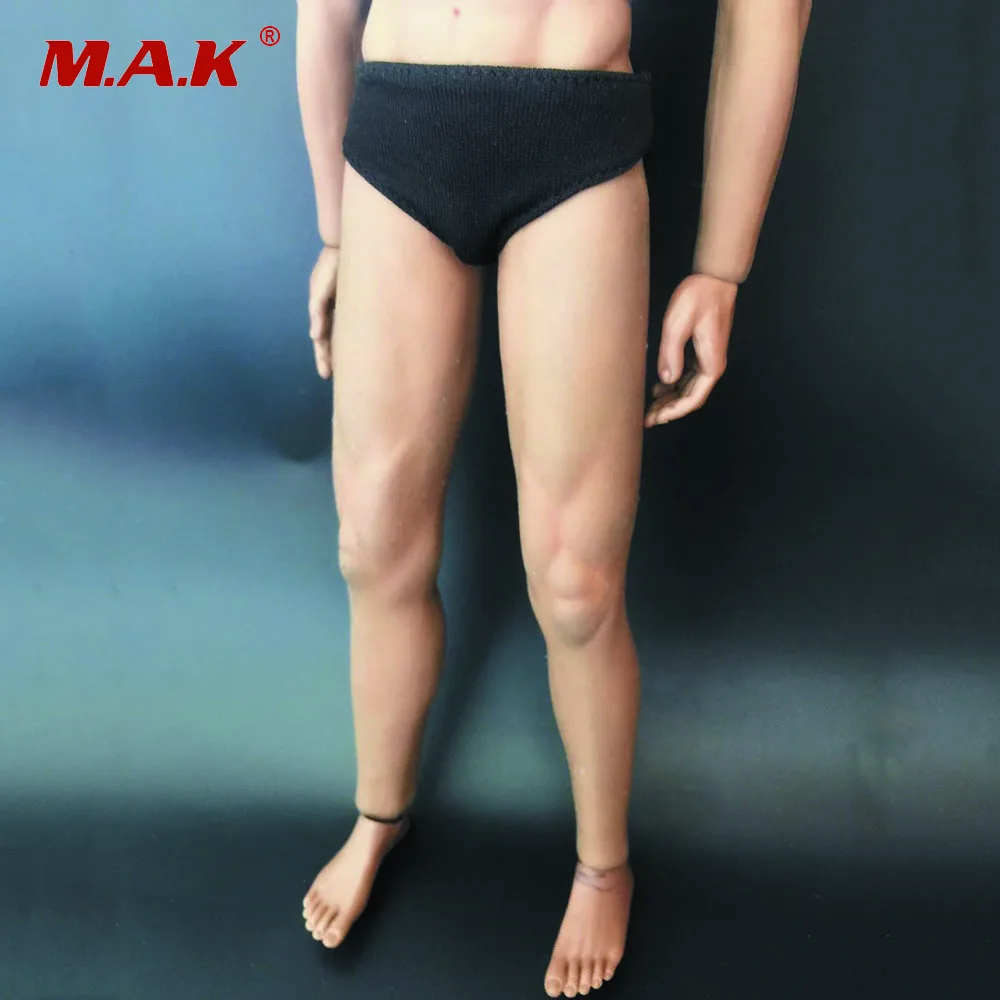 

Мужское нижнее белье в масштабе 1:6, трусы для 12-дюймовой фигурки, модель, аксессуары, в наличии, черный/белый, серый, трехцветные