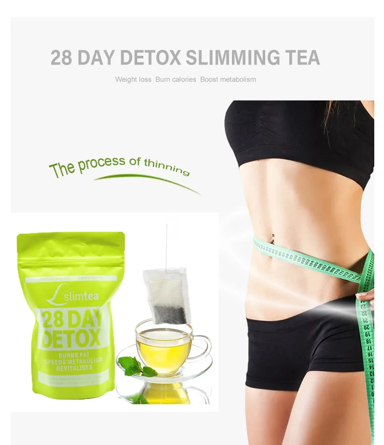 

28 Days Organic Herbal Slimming Detox Tea Bags Weight Loss Products Thin Belly Fat Burner Body Colon Cleanse Flat Tummy Teabags