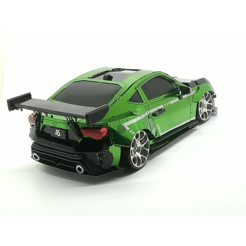 FATJAY 1/28 MINI Q GT86 чехол для автомобиля металлическая текстура ракета кролик
