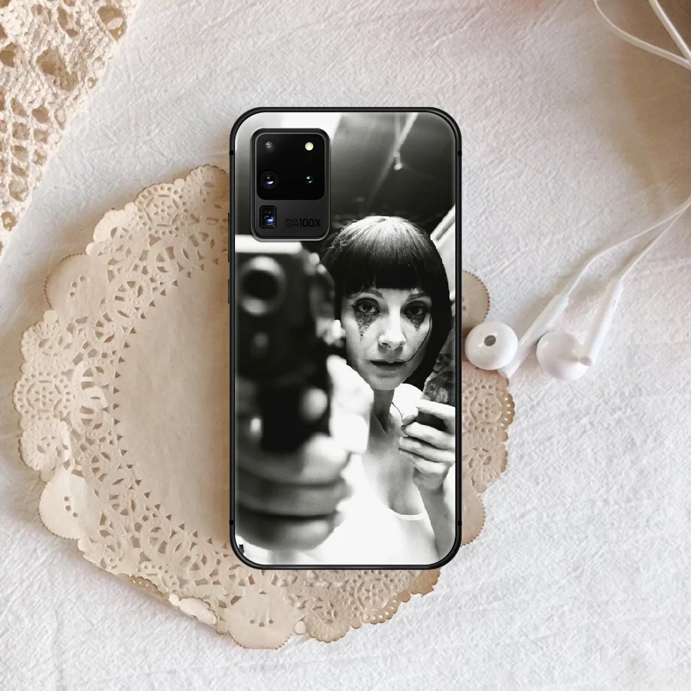 

Vis a vis Phone Case Cover Hull For Samsung Galaxy S 7 8 9 10 e 20 FE edge uitra plus Note 9 10 20 black Cell Pretty Back