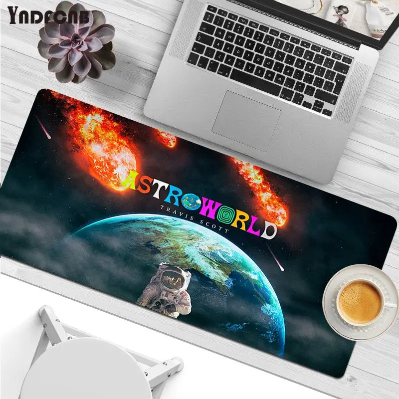 

Travis Scott Astroworld Natural Rubber Gaming Mousepad Desk Mat Size For Deak Mat For Overwatch/cs Go/world Of Warcraft