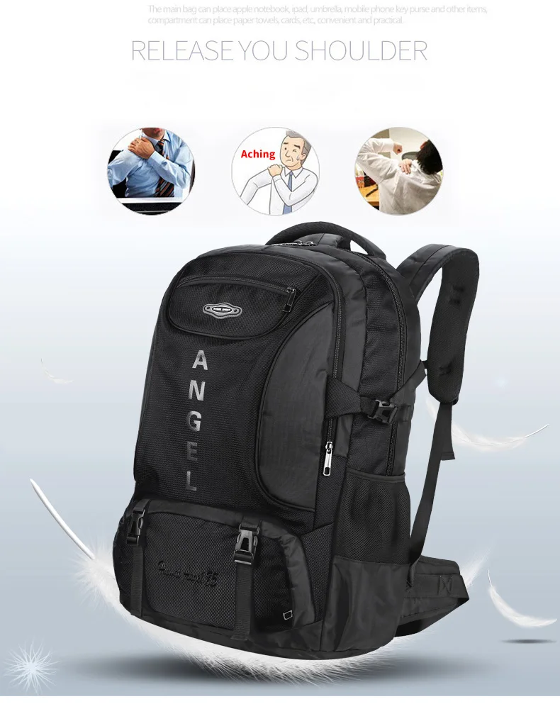 KUBUG 85L супер большой рюкзак для спорта на открытом воздухе бейсболка для езды и походов рюкзак для кемпинга Мужская и Женская водонепроницаемая большая дорожная сумка
