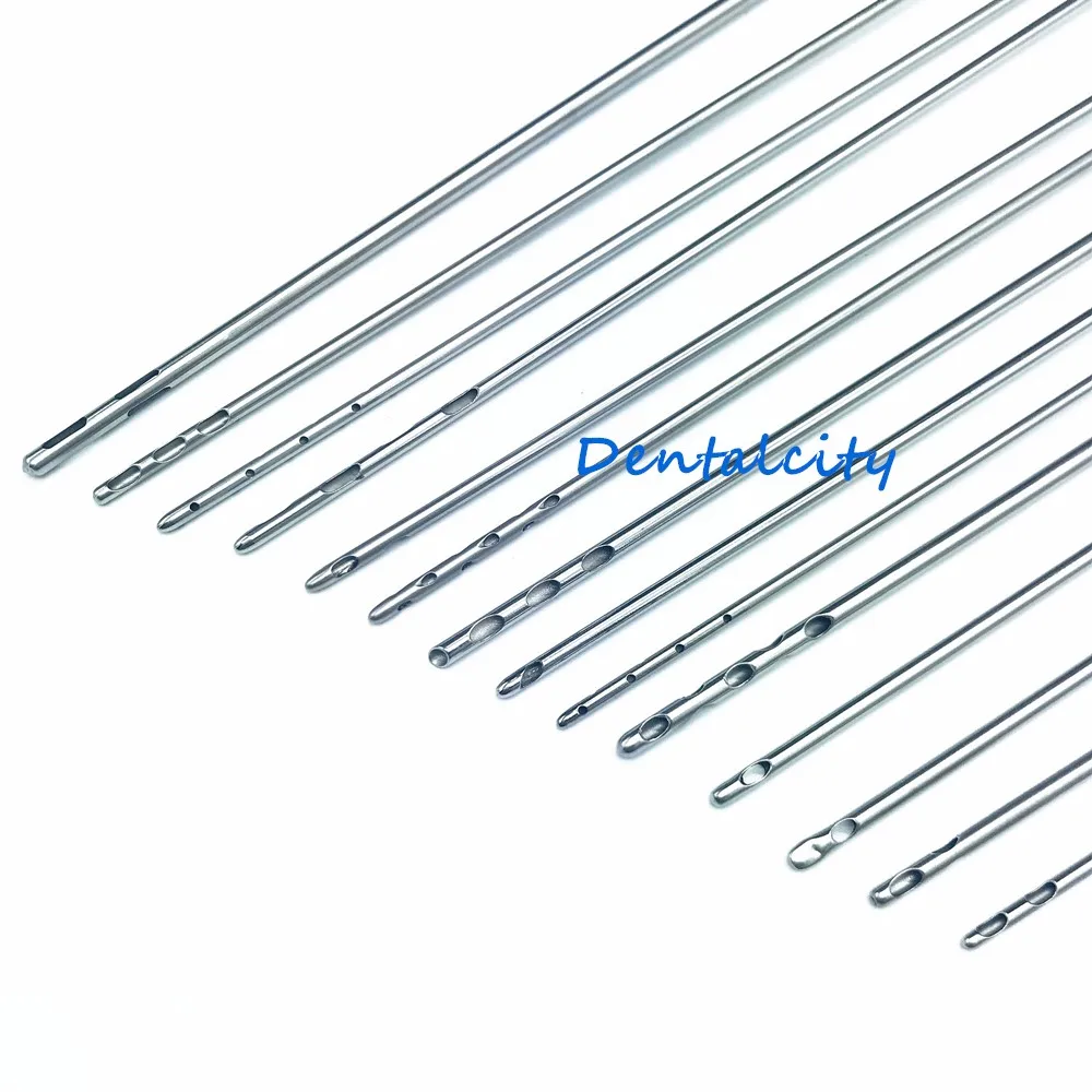 Двойное отверстие для сбора жира cannula стволовых клеток канюля липосакции