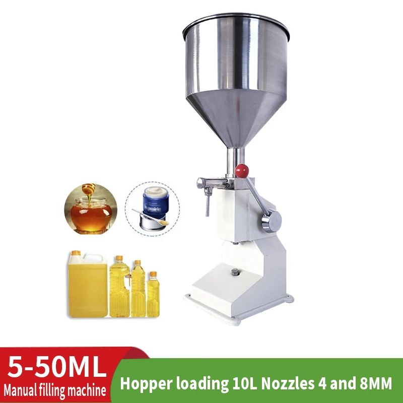 COMOPEZ 5 50 мл Ручной вертикальный количественного крем машина для наполнения кремом