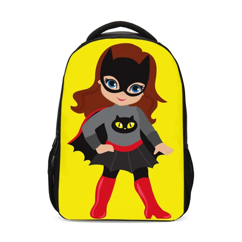 Рюкзаки для девочек в стиле Фэнтези ангел мультяшная классная маска 3D печать