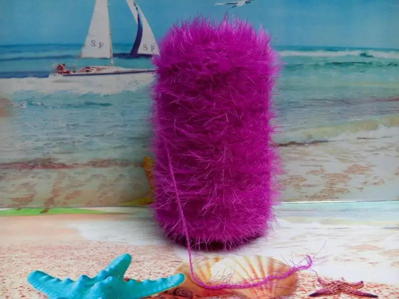 300 г хлопчатобумажная пряжа для вязания крючком ручная нитка из меха белки