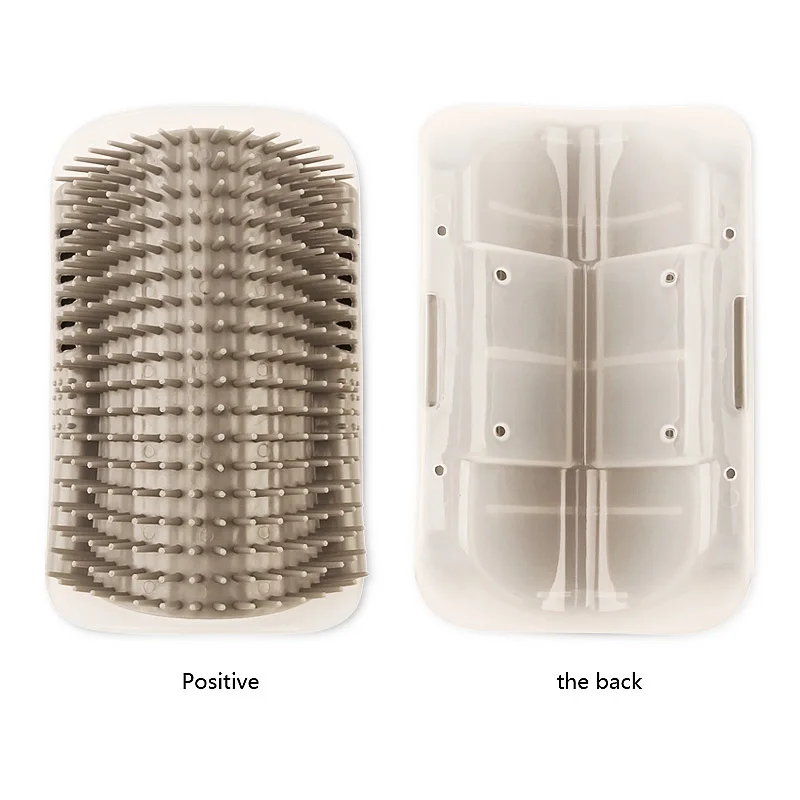 Угловая щетка для домашних животных расческа игр игрушка кошек пластиковая