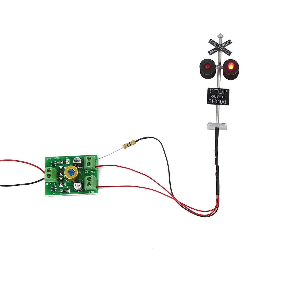 JTD87RP 1 компл. железнодорожные сигналы пересечения светодиодный ная головка