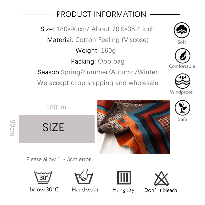 Nieuwe Ontwerp Merk Vrouwen Sjaal Mode Print Katoen Lente Winter Warme Sjaals Hijaabs Lady Pashmina Foulard Bandana Plaid