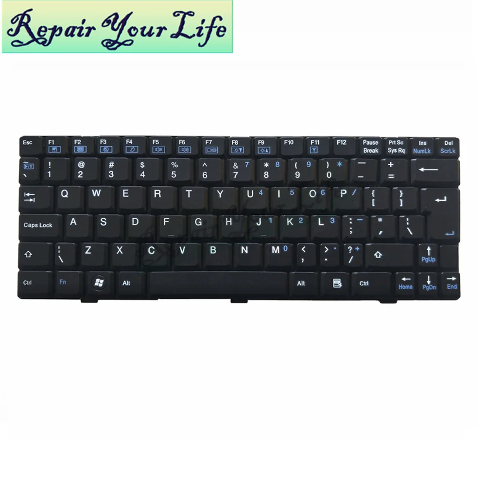 Клавиатура для Clevo M720 M815P M710 M710L M720S M720T M728T M729T M728 US английская модель MP-09C36d0-430