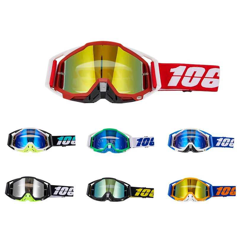 100 motocross glasses Motorcycle Outdoor Glasses Goggles ATV For Motocross Glasses ATV Casque MX Motorcycle Helmet Goggles