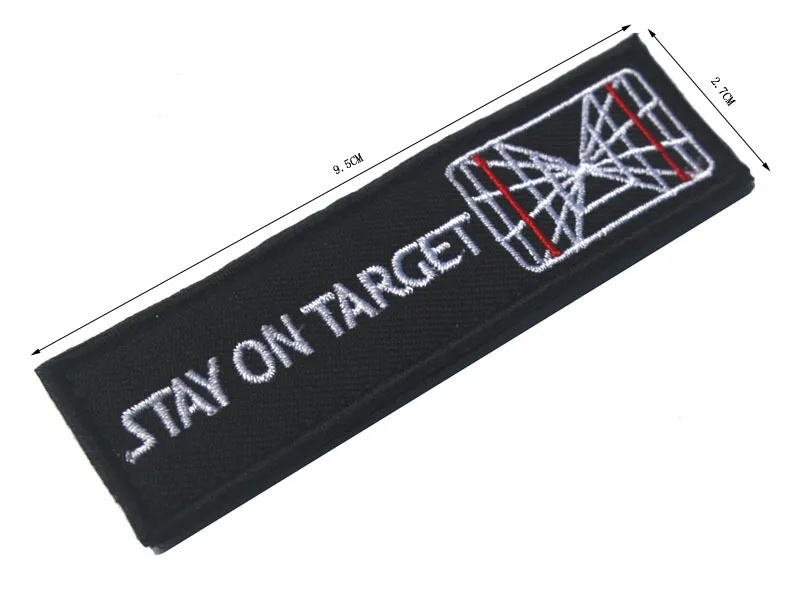 Патч XWING X Wing Death Star Stay On Target Gift | Дом и сад