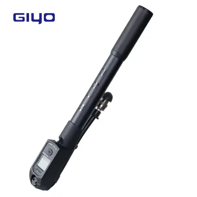 GIYO 300PSI цифровой электронный велосипедный насос передняя вилка труба Многофункциональный велосипедный насос 300 psi алюминиевый корпус - Цвет: GS411