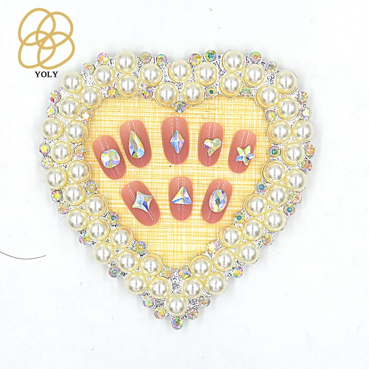 

Nail photo frame Nail art accessories shop retro display board Photo props display combination photo frame customization