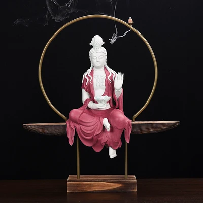 

Изысканное керамическое украшение Shuiyue Freedom Guanyin