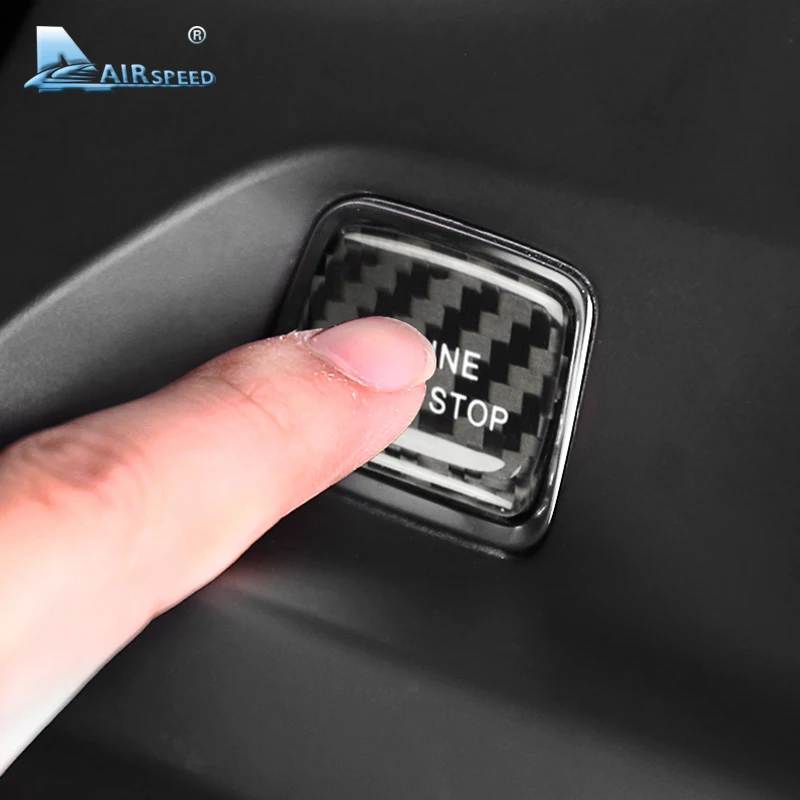 Автомобильное устройство зажигания из углеродного волокна кнопка запуска