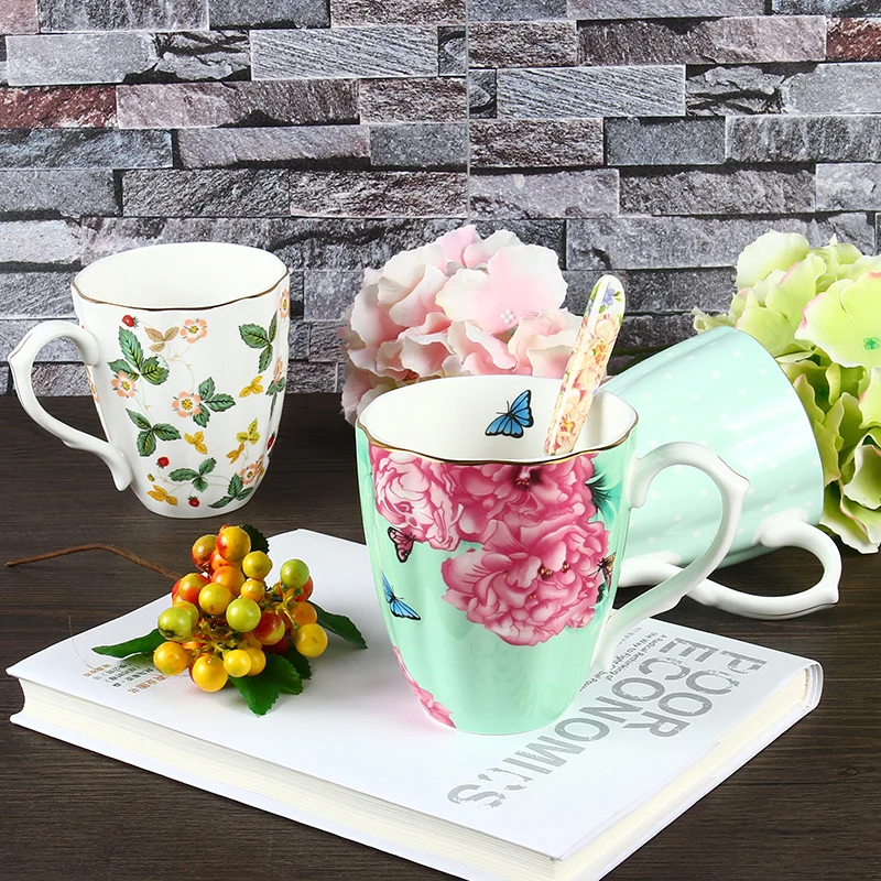 Фарфоровая кофейная кружка популярный дизайн Альбера тонкие кости Китай | Дом и