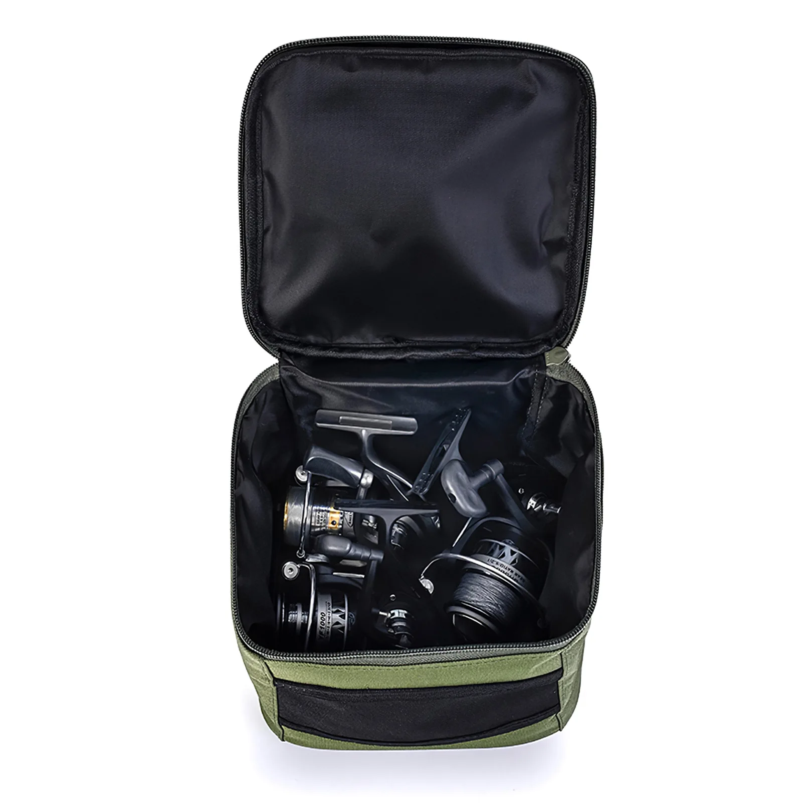 

Портативная сумка для рыболовной катушки, защитный чехол для барабана // плота, катушки, сумка для рыболовных принадлежностей, квадратная су...