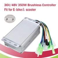 2021 newest 36v48w 350w waterproof design brush speed motor controller for electric scooter bicycle e bike tricycle controller