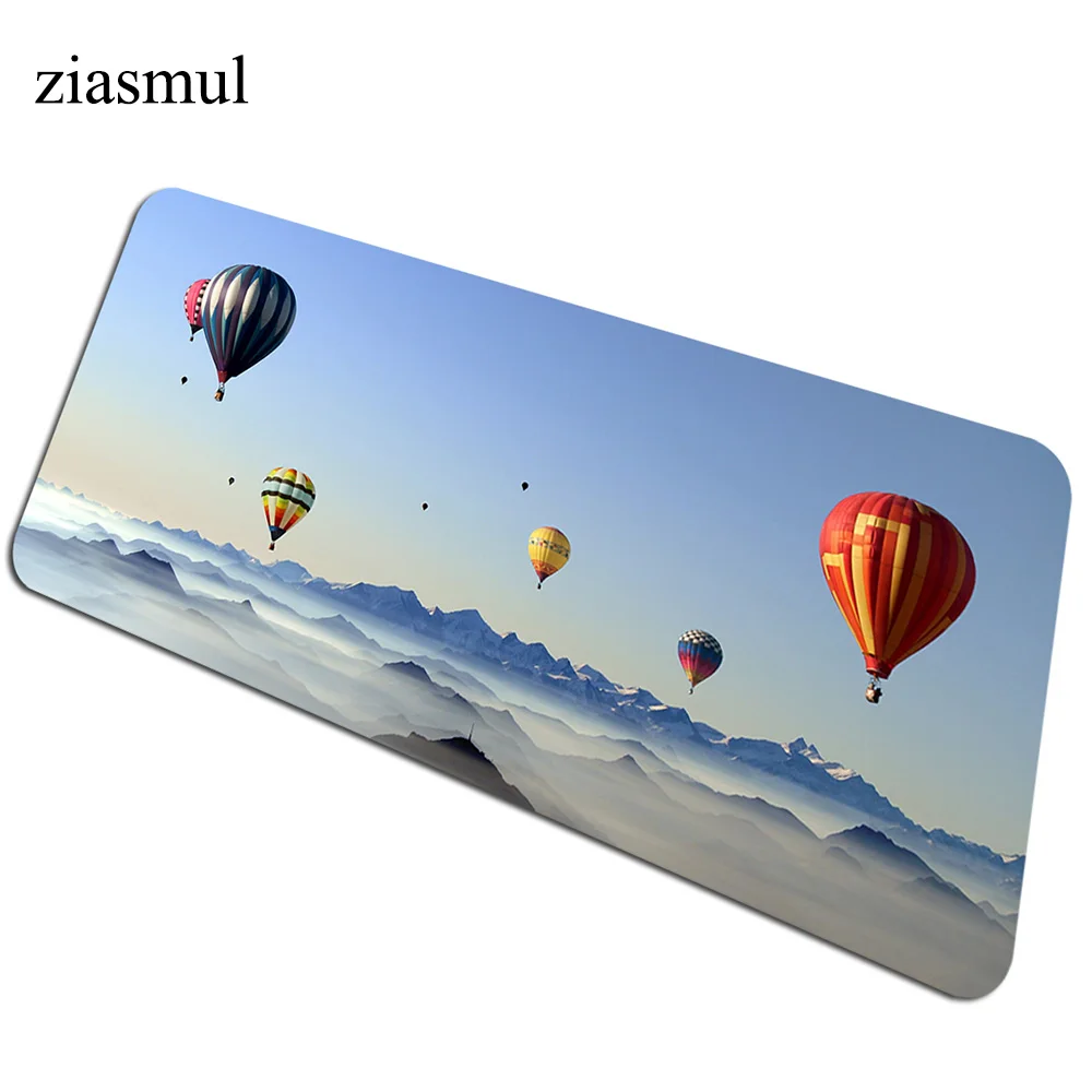 Коврик для мыши с воздушным шаром 900x400 коврики коврик компьютерной Horizon игровые
