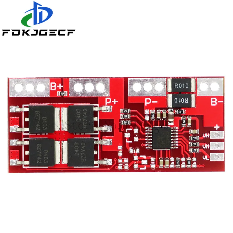 Защитная плата для зарядного устройства 18650 литий ионная батарея с высоким током