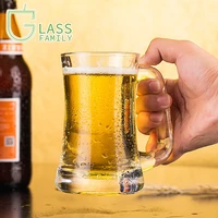 gf beer mugs eco friendly glass mugs with handle football festival glass cup drinking glasses glassware wine glass tea cup