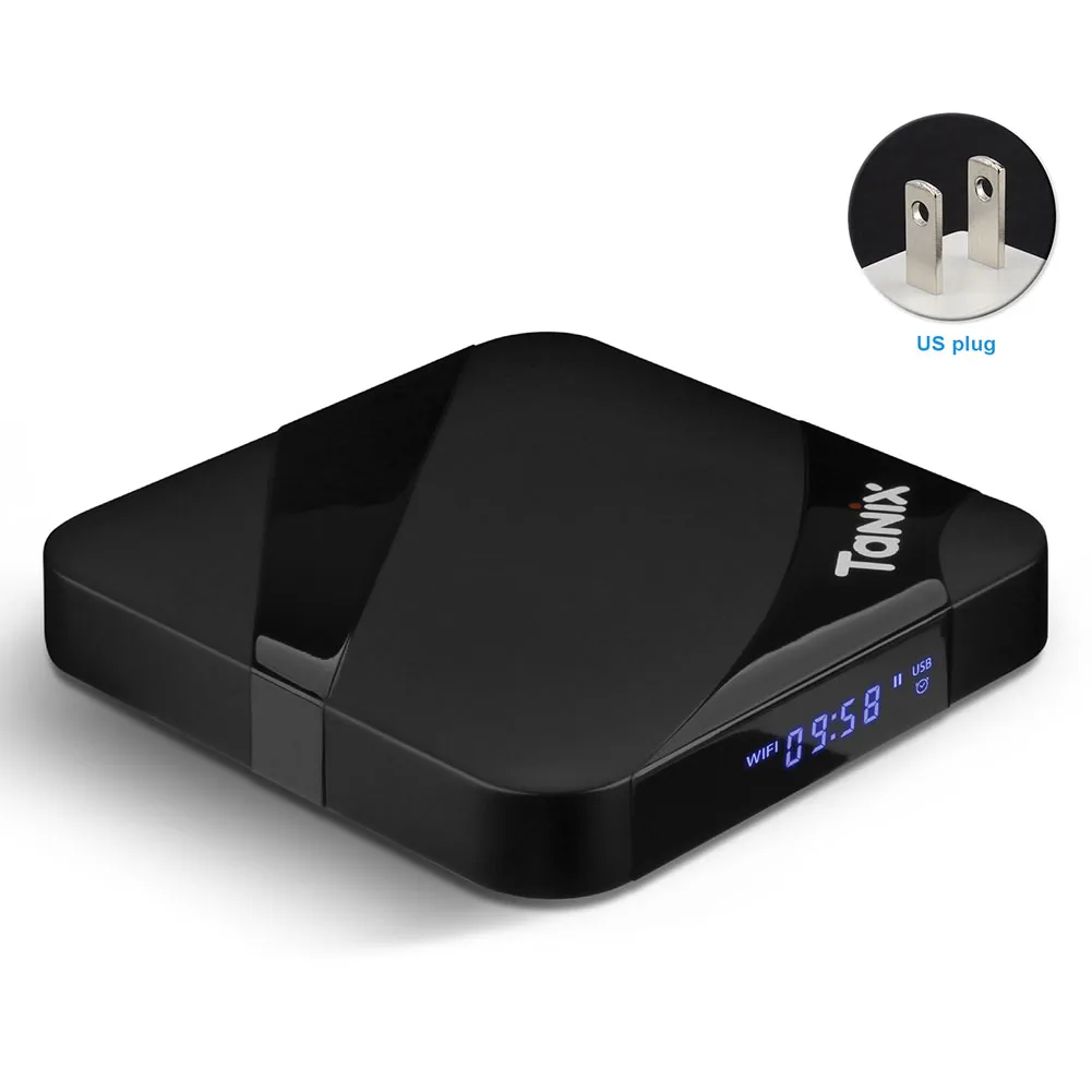 2 ГБ + 16 Гб мини Декодер каналов кабельного телевидения Smart WIFI HD TV Box адаптер кино