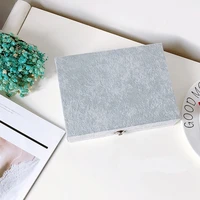 new arrival size 20 5155cm gray jewelry display box for rings earring bracelets necklaces or other ornaments storage organizer