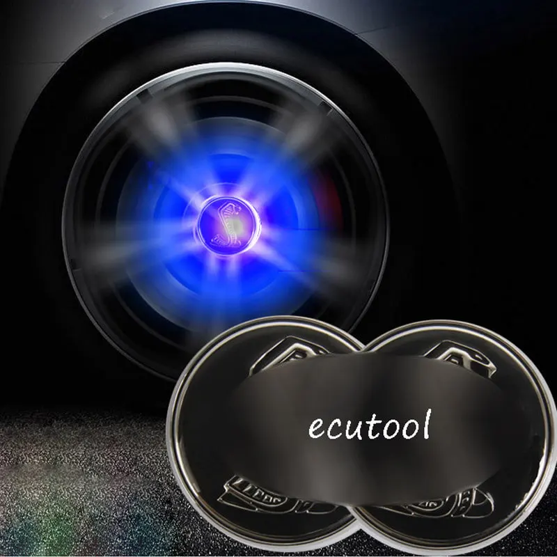 Водонепроницаемая Синяя светодиодная крышка для колес с подсветкой | Автомобили