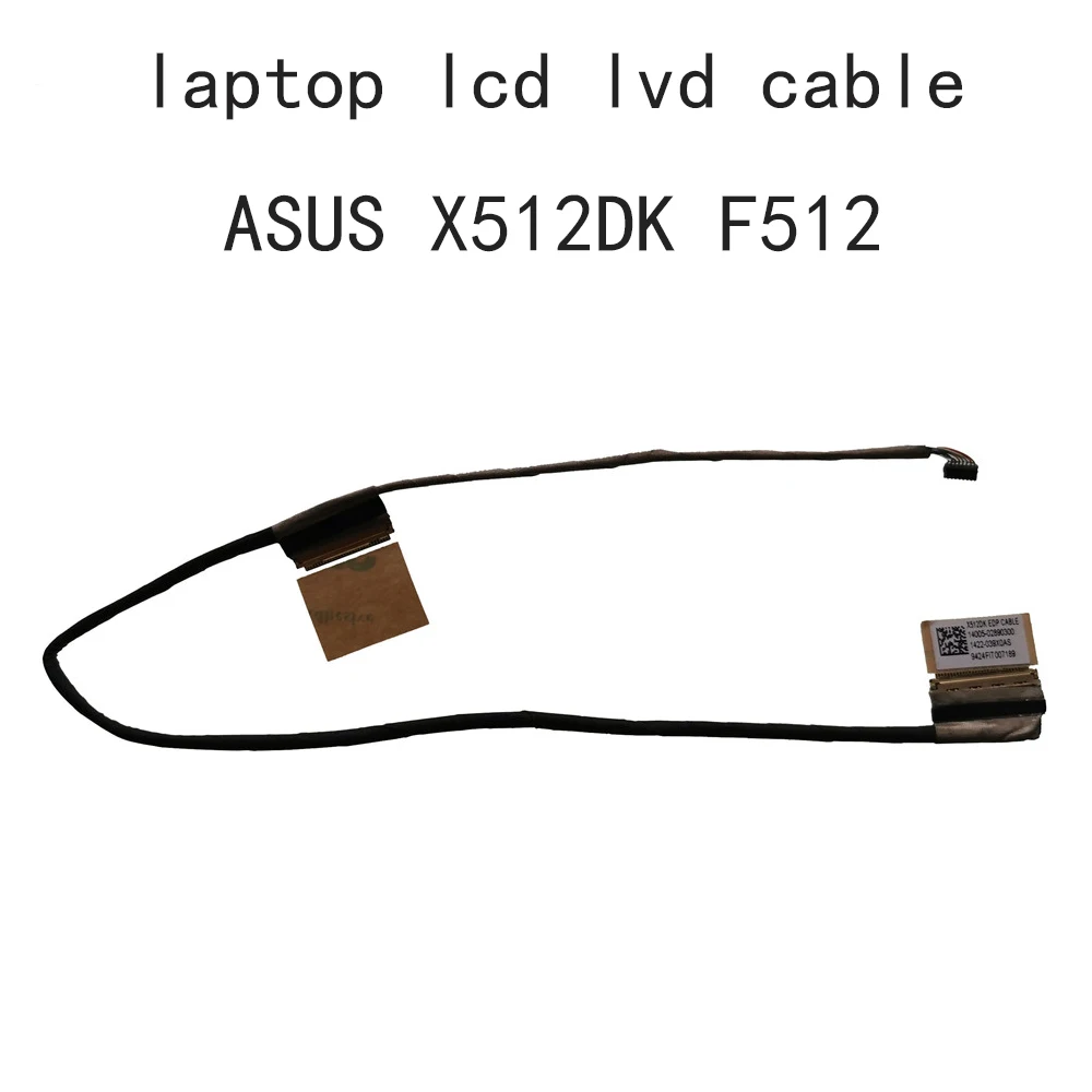 Cabo Video da Tela do Lcd do Portátil Lvds para Asus Vivobook X512 X512da A512 F512d 1422039x0as 14005-02890300 Display Flex Edp 30 Pinos Cabos de computador e conectores