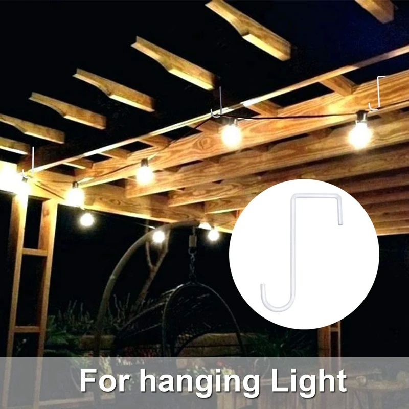 

6Pcs Creative Wrought Iron Flower Pot Hook Flower Stand Decoration Wall Hanging Basket Bracket for Balcony Garden