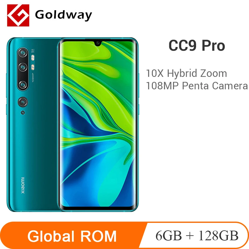 Смартфон Xiaomi Mi CC9 Pro глобальной прошивки 6 ГБ 128 камера 108 МП Восьмиядерный