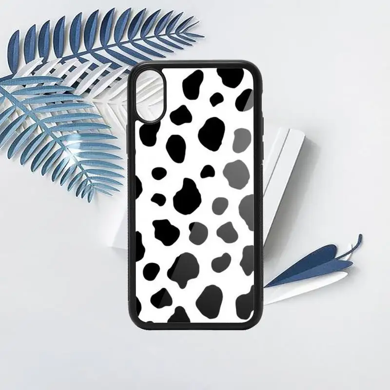

Cow Print Phone Case TPU For iPhone X XR XS 11 12 mini Pro MAX 6 6S 7 8 Plus SE 2020