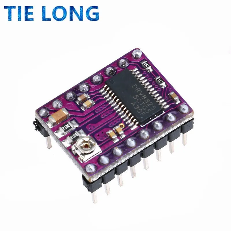 Драйвер шагового двигателя для 3D-принтера Reprap 4, Stepstick Drv8825, сменная печатная плата A4988 MKS GEN V1.4, панель управления, детали для 3D-принтера