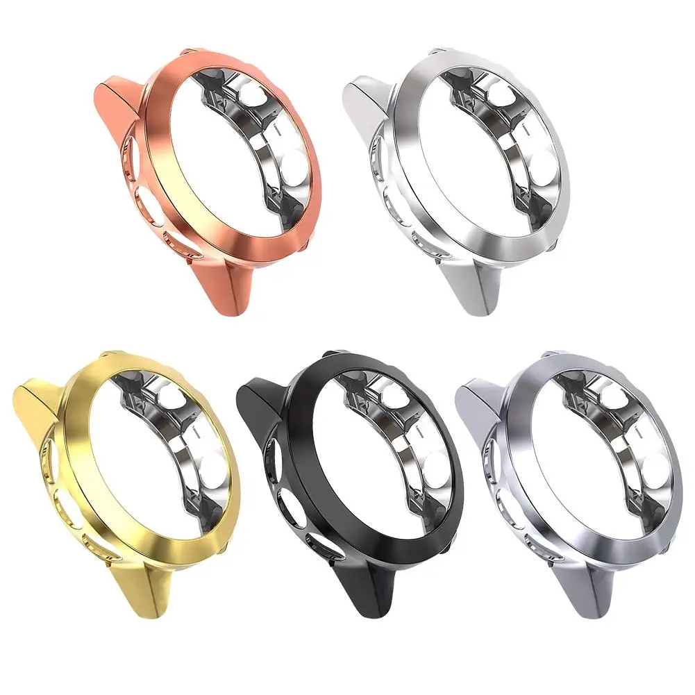 

All-Around Plated TPU Watch Protective Case Skin Affinity and Environmental Protection Shell for Garmin Fenix 5X Smartwatch