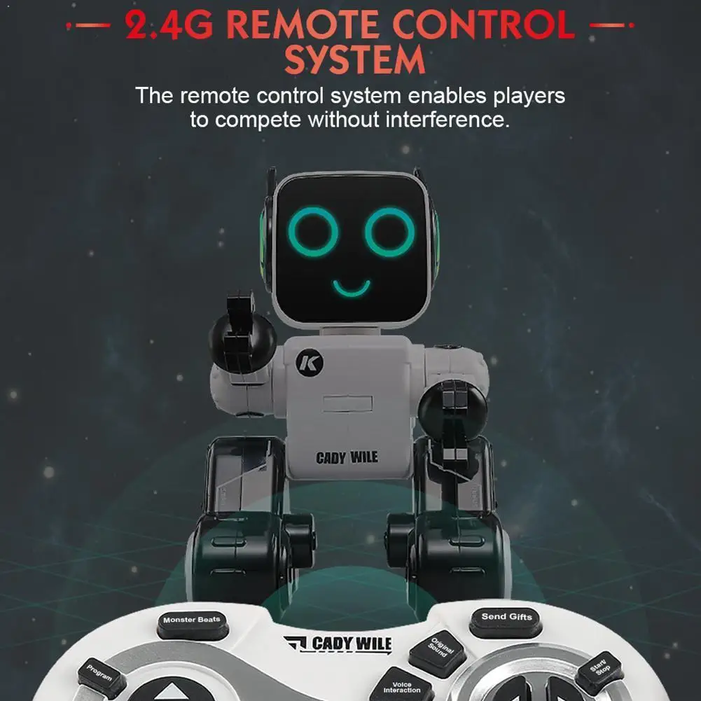 

Детский радиоуправляемый робот JJRC R4 с дистанционным управлением, танцующий программируемый пение для детей, радиоуправляемые игрушки, роб...
