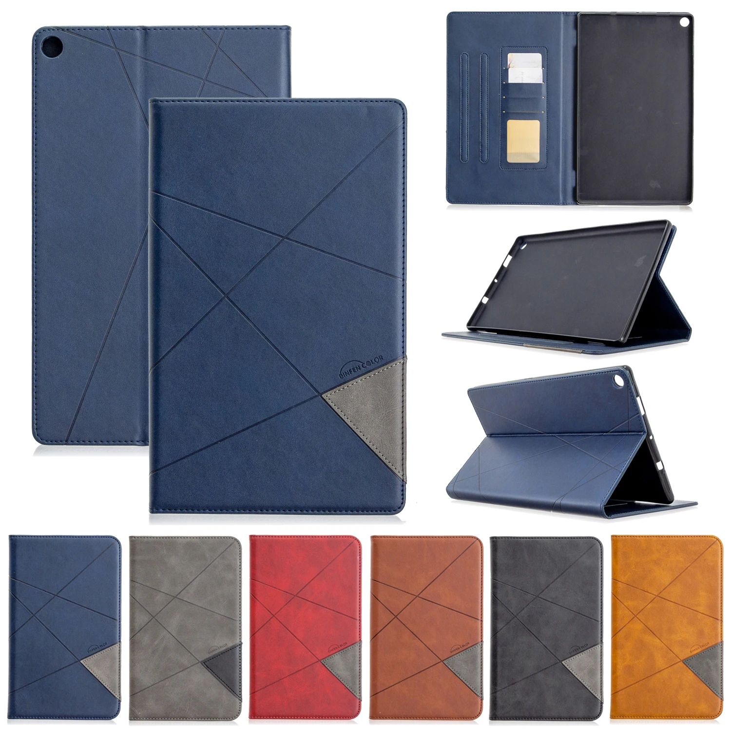 Магнитный смарт чехол для Amazon New Fire HD 10 Fundas 8 General роскошный силиконовый мягкий