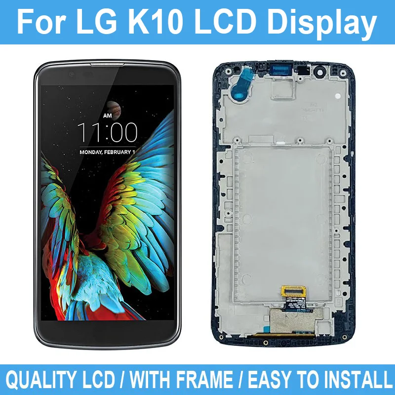 5 3 &quot100% новый ЖК-дисплей для LG K10 K420N K430DS дигитайзер в сборе запасные части K430DSF