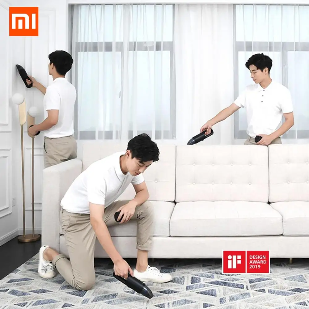 XIAOMI MIJIA Cleanfly FVQ пылесос беспроводной мини пылеуловитель сильный Циклон всасывания портативный автомобильный ручной для дома