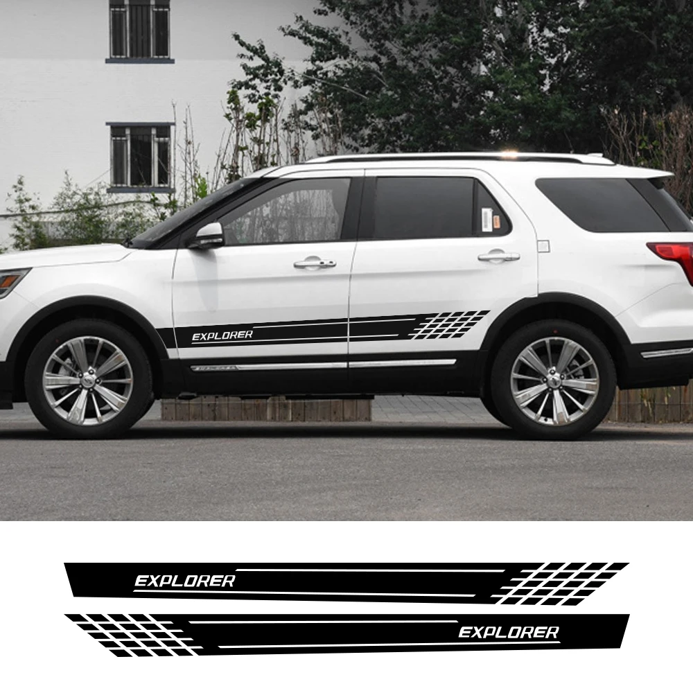 

2 шт., автомобильные виниловые наклейки для Ford Explorer
