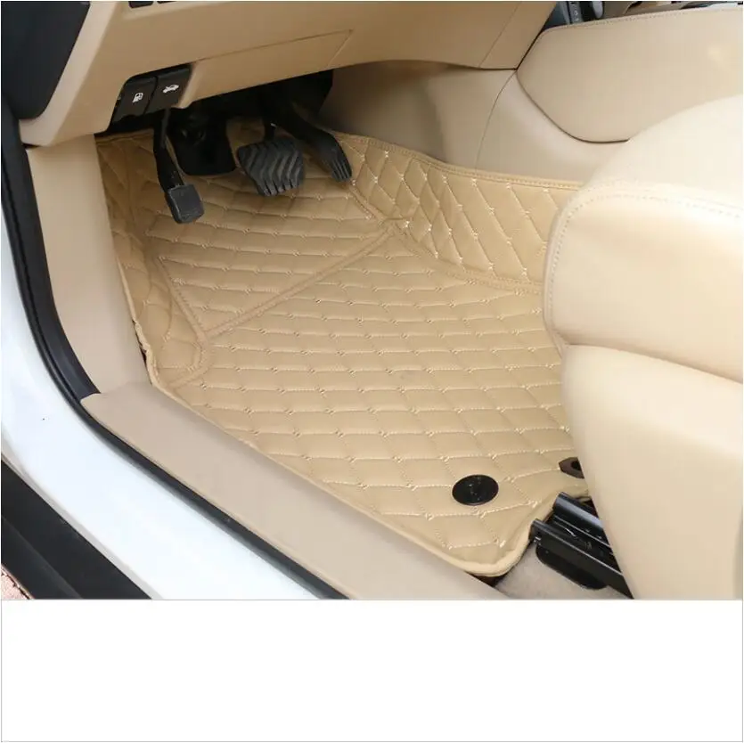 Кожаный Автомобильный напольный коврик для nissan x-trail rogue t31 t32 2007 2008 2009 2011 2012 2013 2014 2016