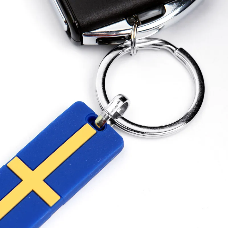 1 шт. брелок для ключей VOLVO XC90 XC60 XC40 S90 S80 S60 V70 V60 V50 V40 S40 C30 с шведским флагом|Кольца