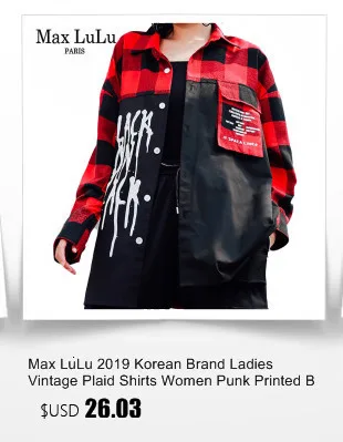Max LuLu, новинка, модные корейские Брендовые женские винтажные джинсовые рубашки, женские Лоскутные Топы, женские весенние хлопковые блузки размера плюс