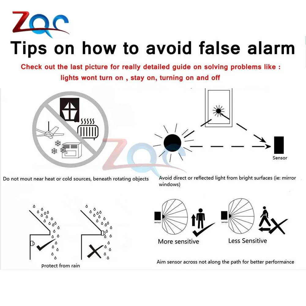 Миниатюрный переключатель с пассивным ИК датчиком движения 5 24 В постоянного