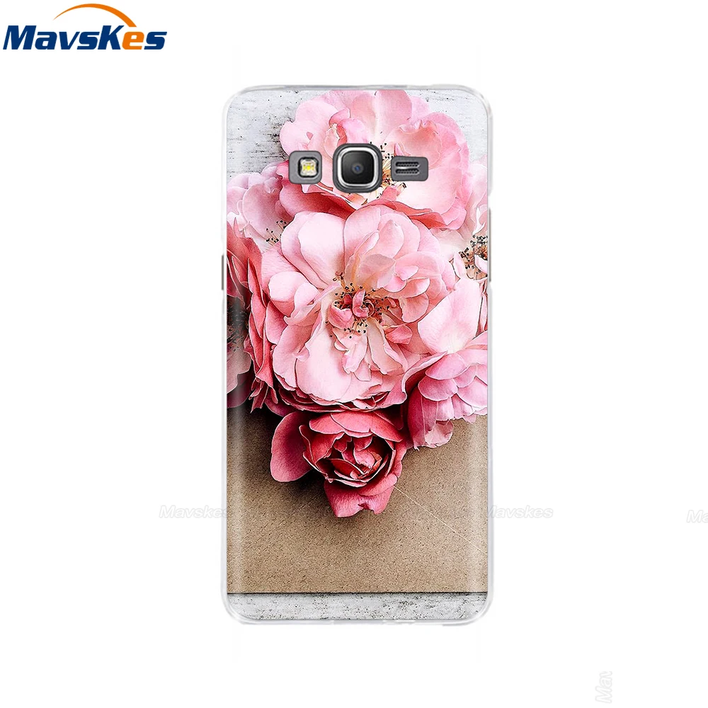 32 Чехол для samsung Galaxy Grand Prime, G530, G530H, G531, G531H, G531F, SM-G531F, флора, ТПУ, чехол, милый силиконовый чехол для телефона - Цвет: 32