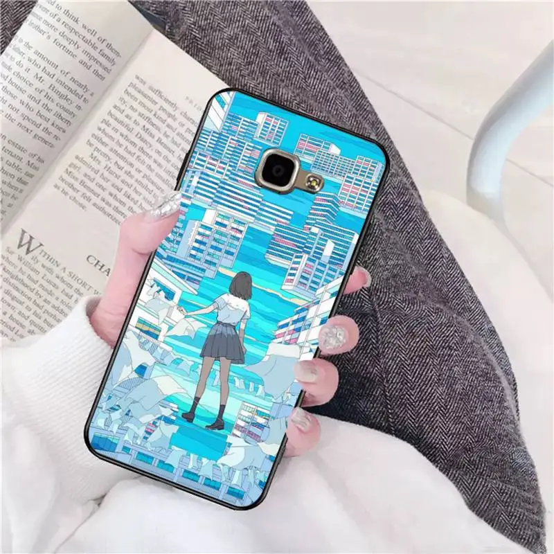 

0 Toko Illustration Phone Case For Samsung A 9 10 20 30 40 M20 S 30 31 J5(2015) J5prime 6 7 Plus